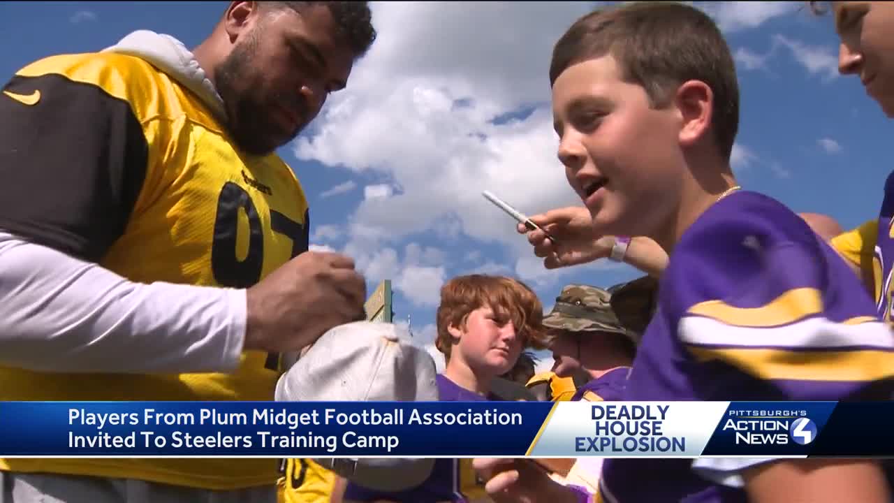 \ud83d\udc9c The @steelers invited the Plum youth football team, Keegan ...