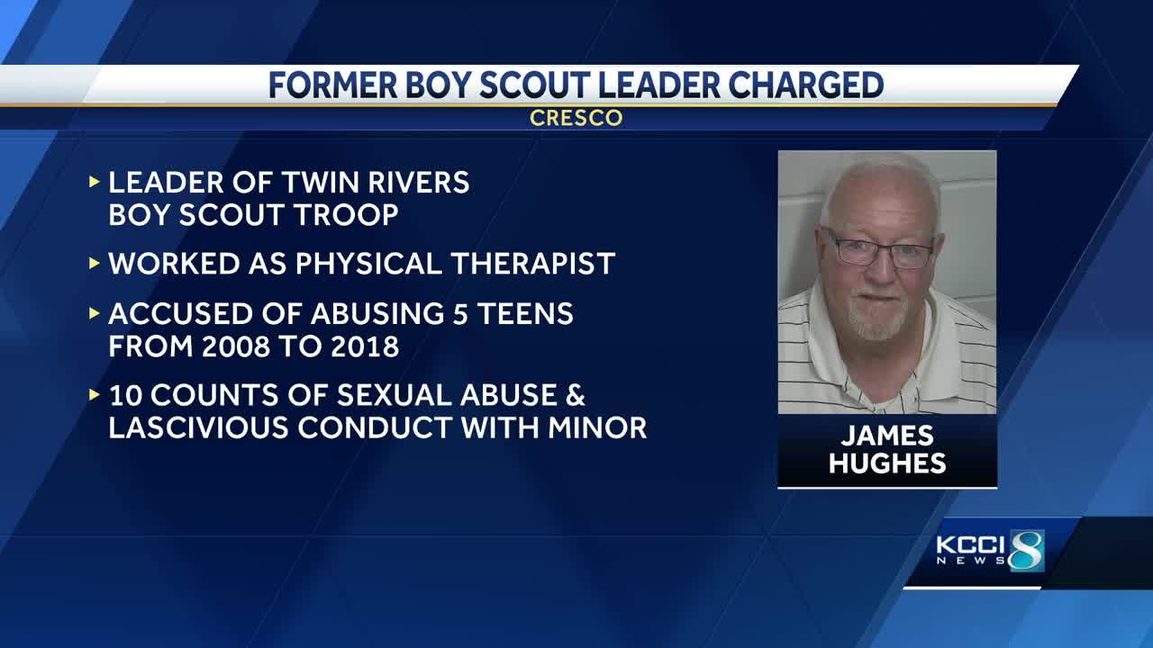 Former Iowa Boy Scouts leader charged with sexual abuse