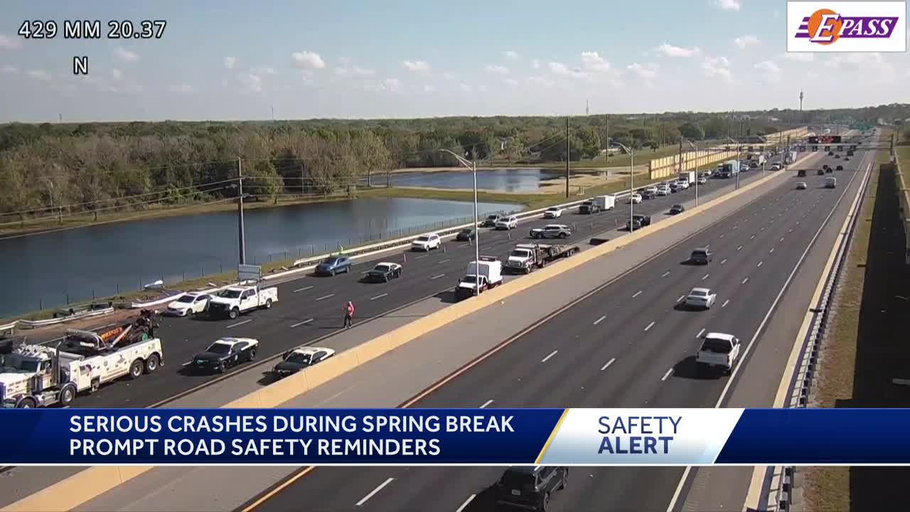 Crashes raise urgent call for enhanced road safety during spring break travel in Florida