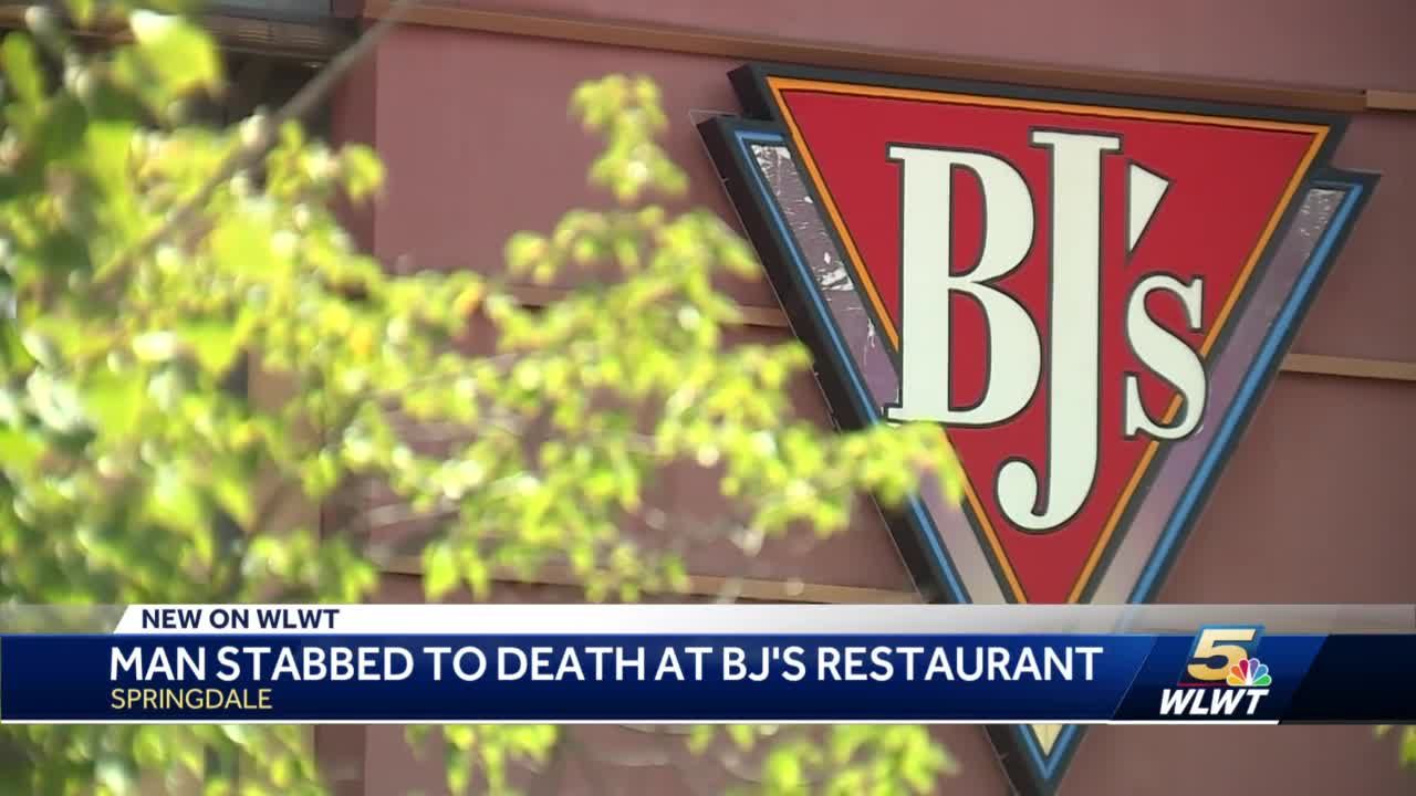 Man stabbed to death at BJ's Restaurant