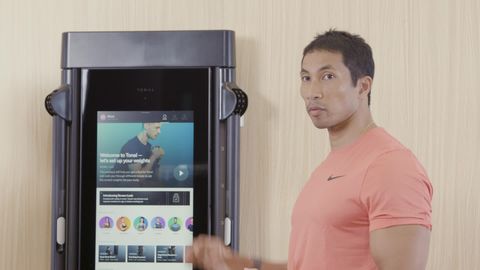 preview for $4200 High-Tech Home Gym Machine?! Tonal Smart Home Gym Review | Men's Health Muscle