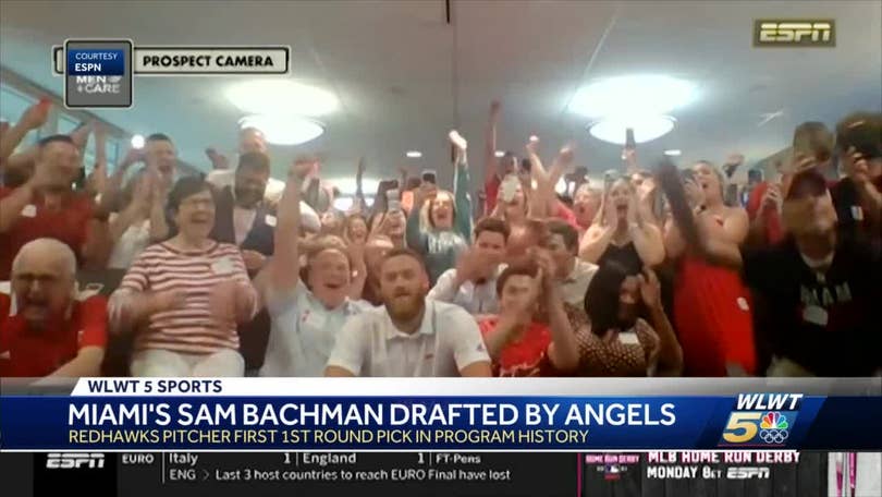 Miami U. pitcher Sam Bachman selected 9th overall by Los Angeles Angels - Miami  University