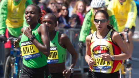 preview for Desiree Davila Takes 2nd Place At Boston Marathon 2011