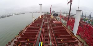 Ship, Vehicle, Tank ship, Watercraft, Oil tanker, Floating production storage and offloading, Container ship, Freight transport, Naval architecture, 
