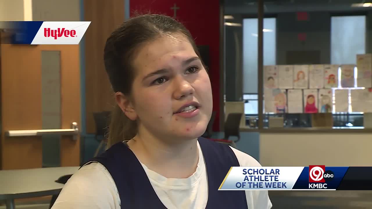 KMBC-Hy-Vee Scholar Athlete: Sophia Swingle, Saint Michael the Archangel Catholic High School