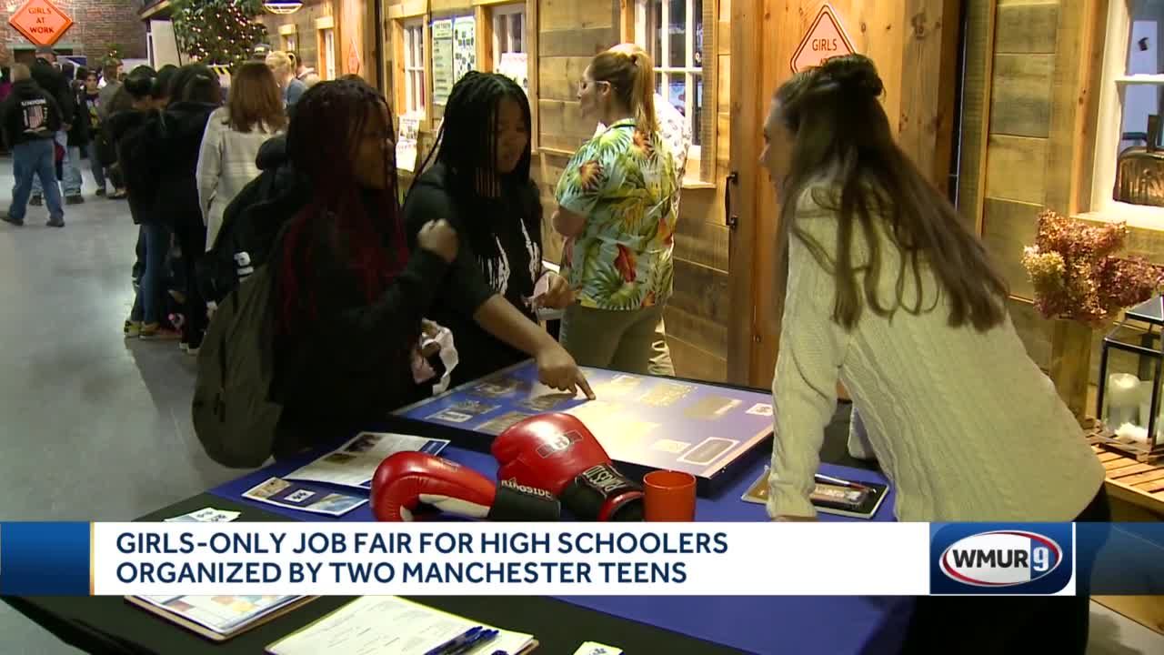 Girls-only job fair organized by two NH teenagers