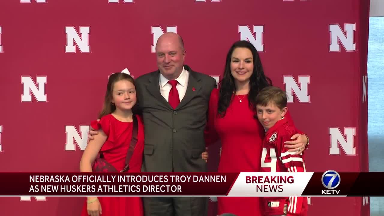 New athletic director Troy Dannen discusses why he came to Nebraska