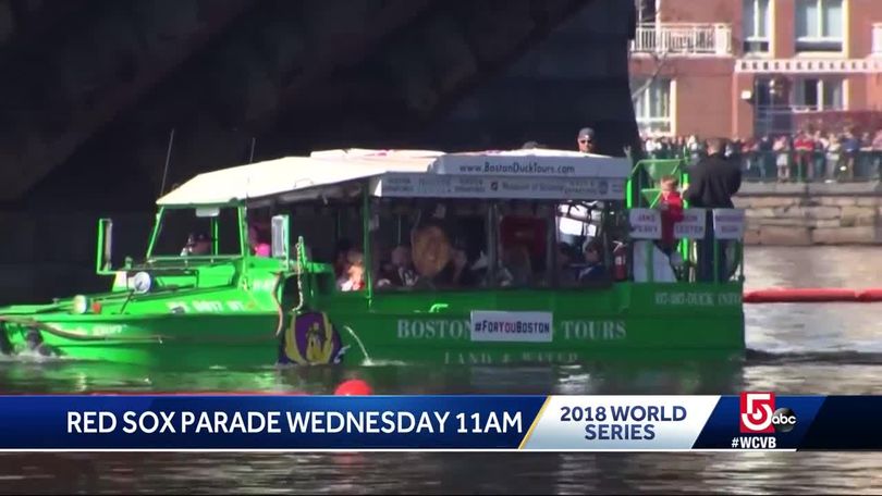 Red Sox pitcher buys duck boat after parade