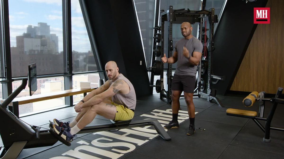 preview for Intense 5-Minute Row and Core Workout | Men’s Health Muscle