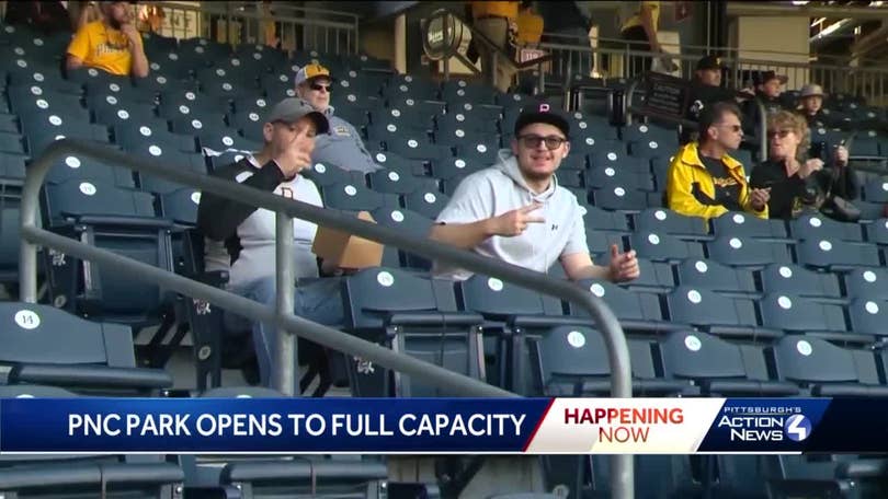 PNC Park at full capacity as Pirates begin homestand Thursday