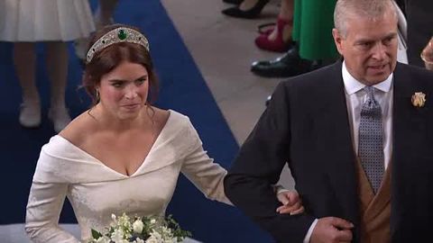 preview for Princess Eugenie Meets Jack Brooksbank During Wedding Ceremony