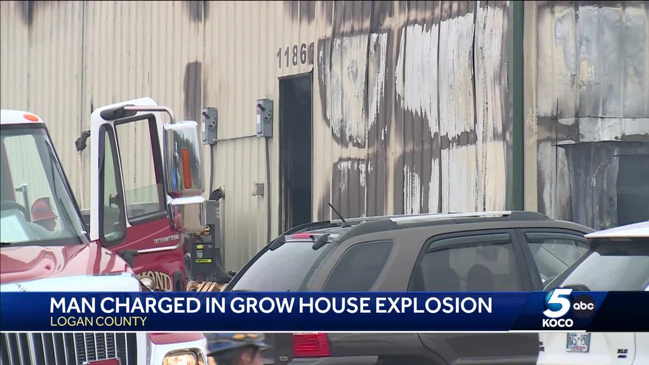Charges filed after grow house explosion in Logan County