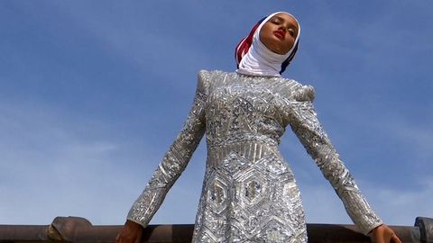 preview for This Hijab-Wearing Model Is A Former Refugee