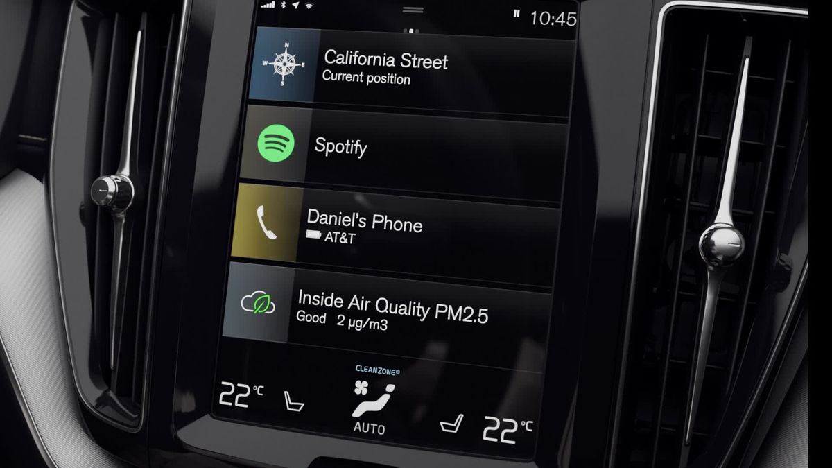preview for Volvo presenta un nuevo sistema de filtrado de aire para el habitáculo