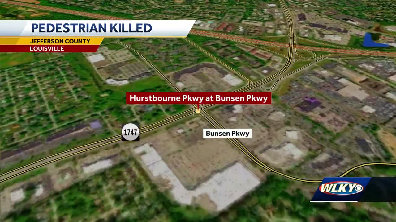 Pedestrian dies after being hit on Hurstbourne Parkway