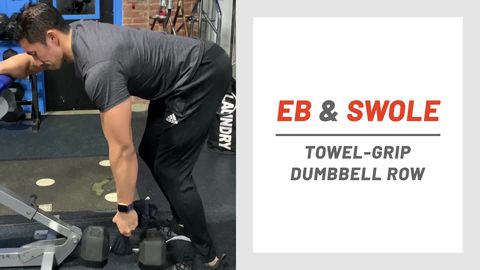 preview for Eb & Swole: Towel-Grip Dumbbell Row