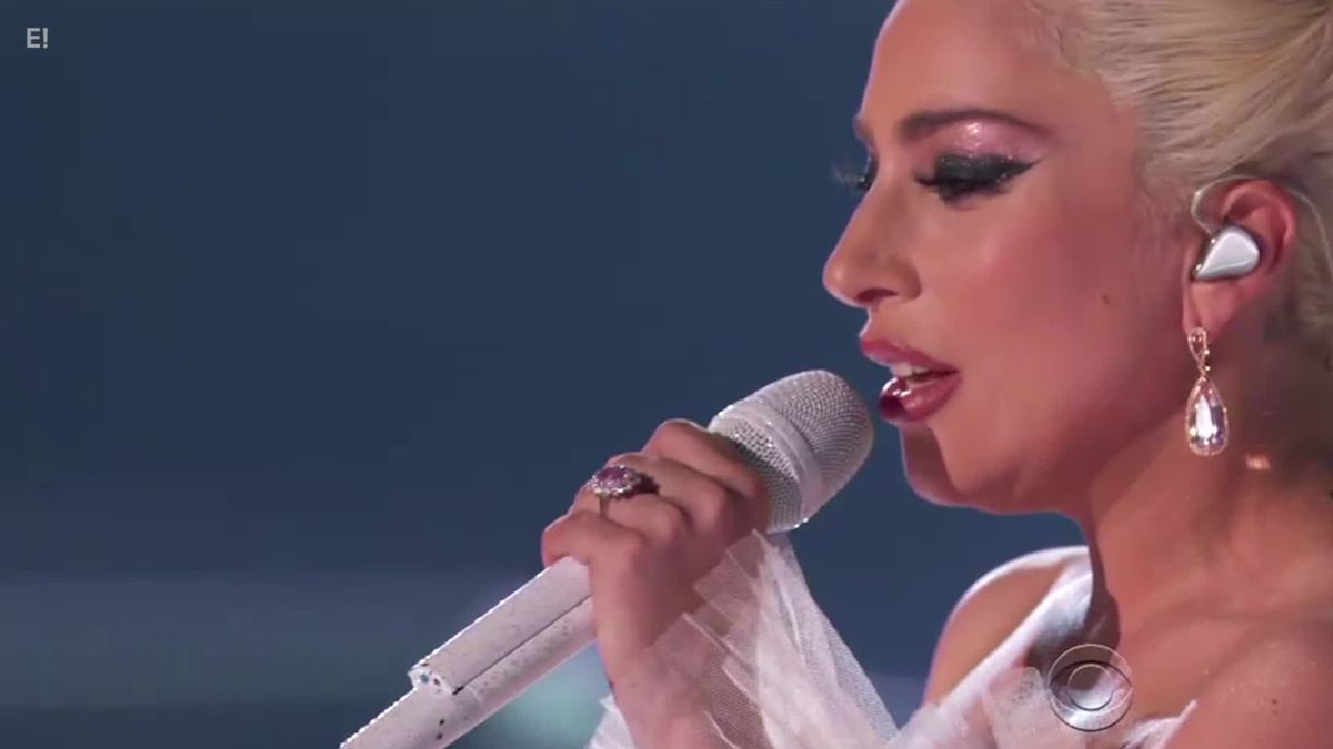 preview for Lady Gaga Finishes Her Grammys 2018 Performance
