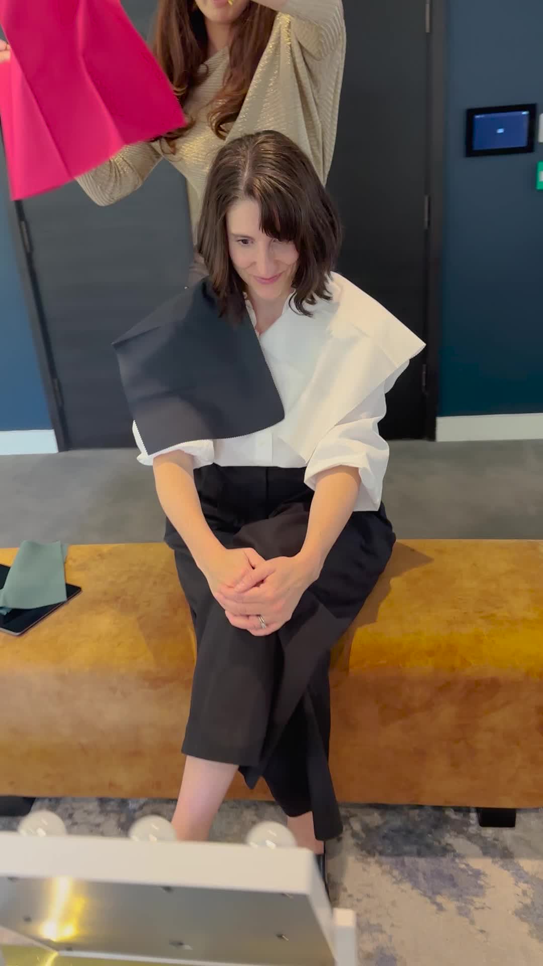 preview for Fashion Team gets their colour analysis done