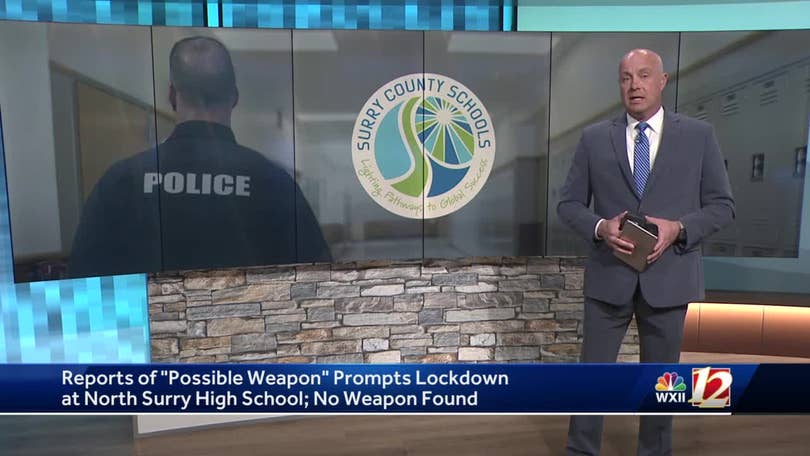 Lockdown at local high school over report of weapon