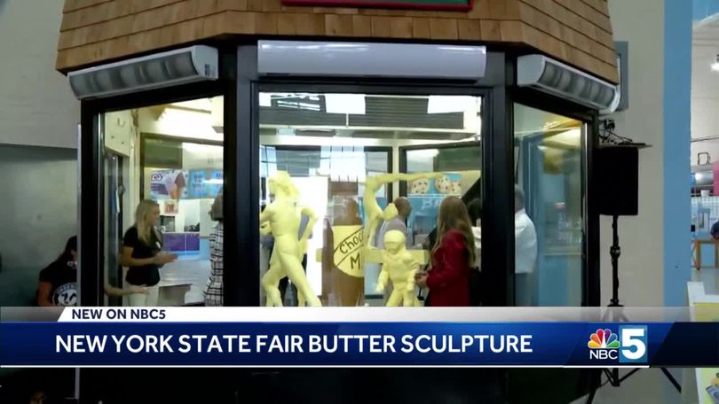 NY State Fair 2022 butter sculpture revealed