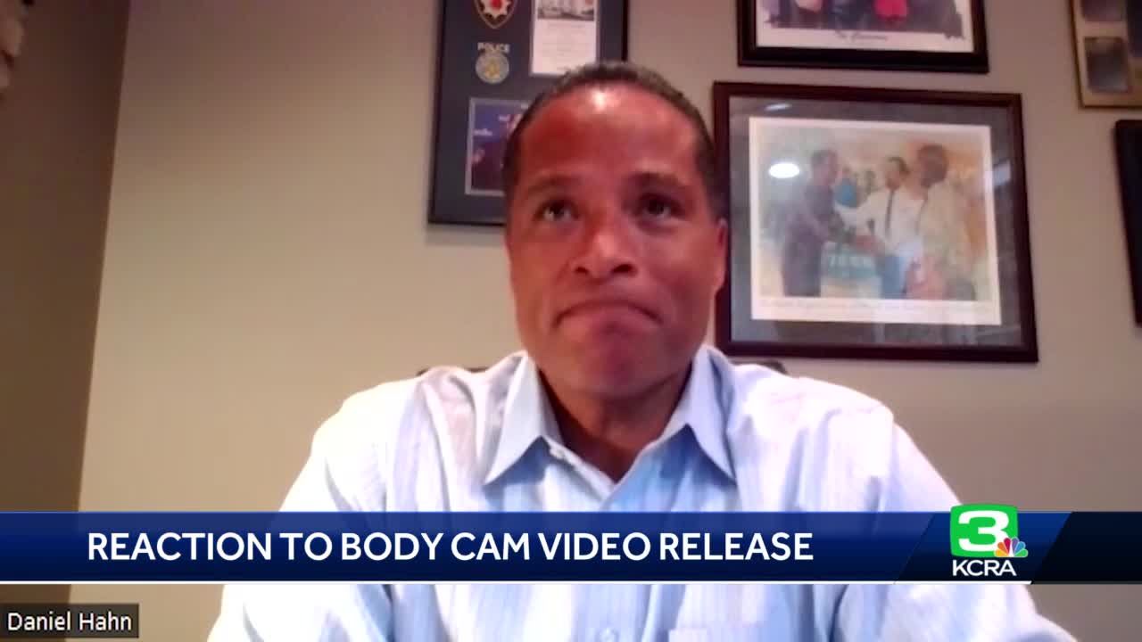 Former Sacramento Police Chief Daniel Hahn reacts to body camera release of Tyre Nichols arrest