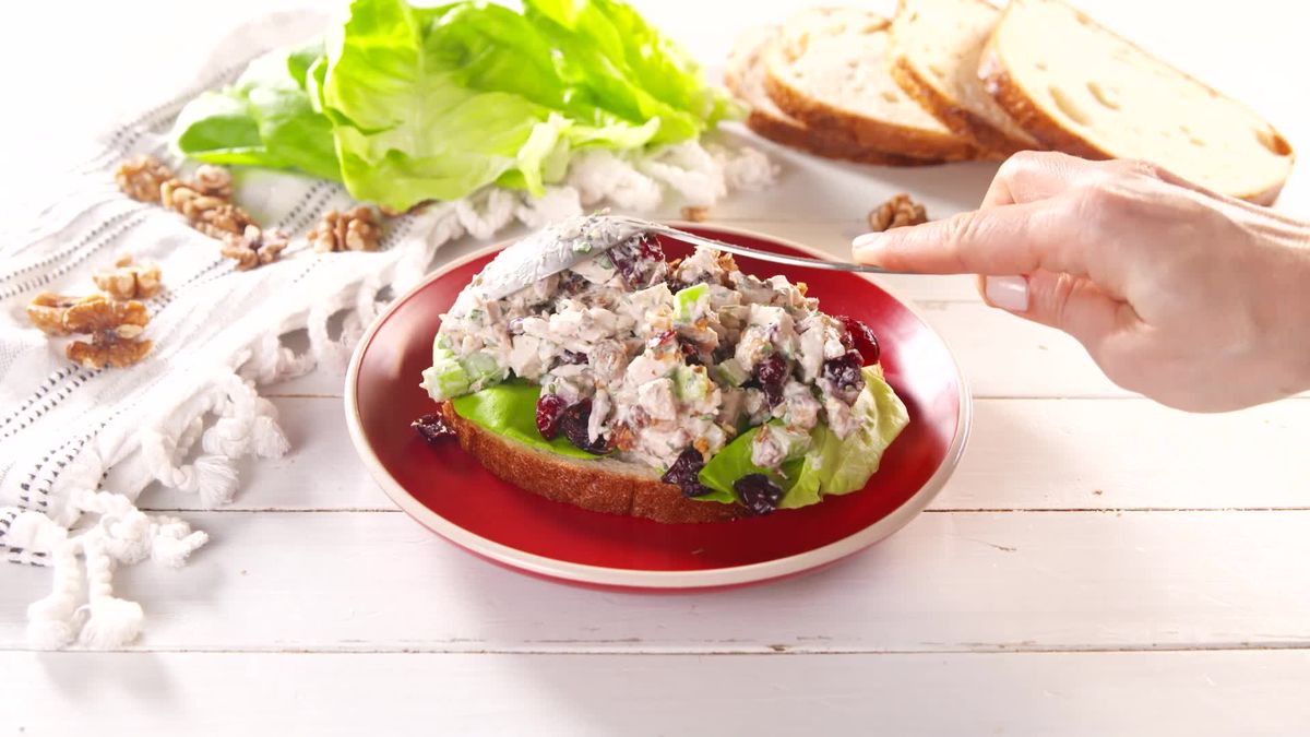 preview for Cranberry Walnut Chicken Salad