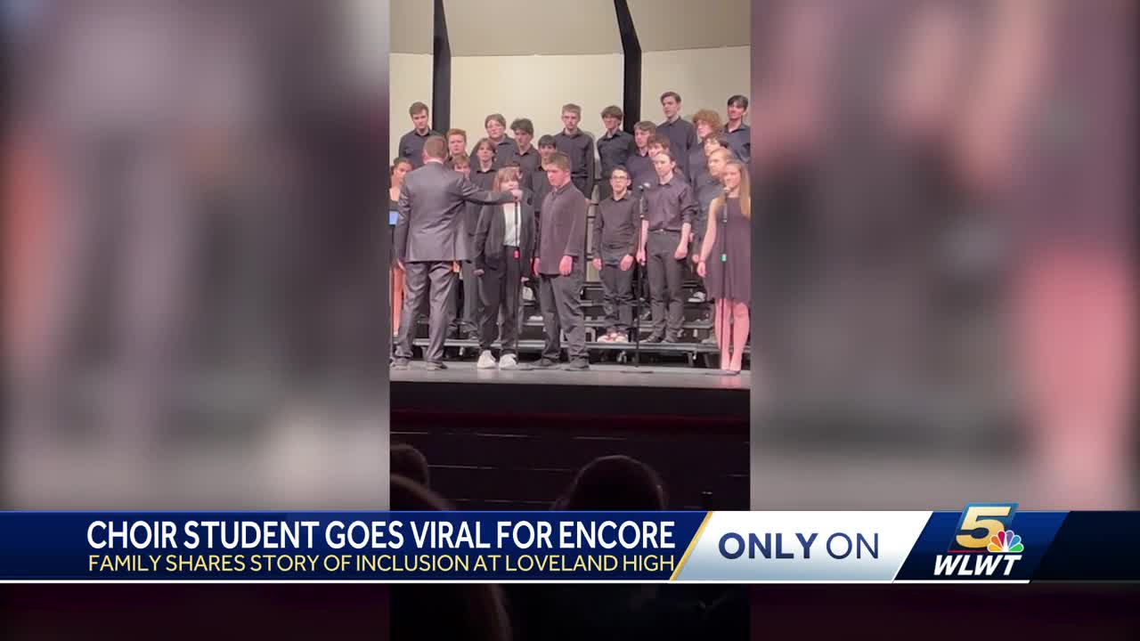 A lesson in inclusion: Loveland City School choir student encore goes viral