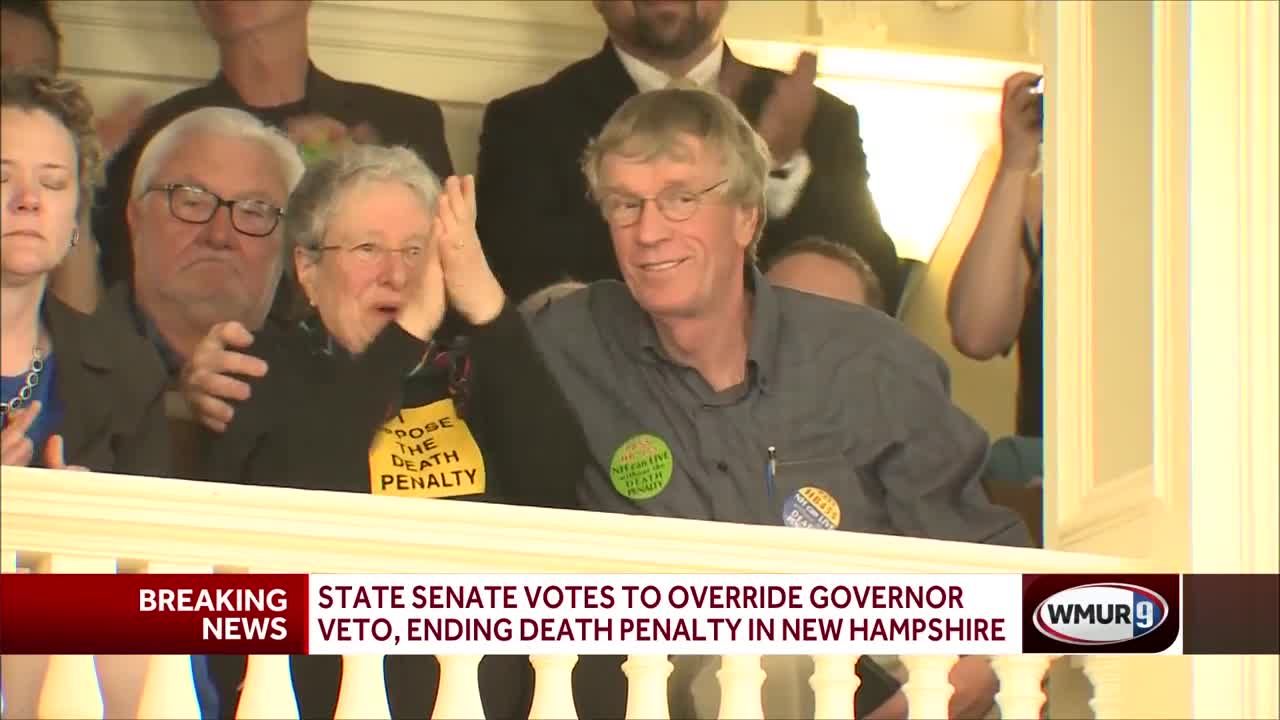 State Senate overrides veto as NH abolishes death penalty