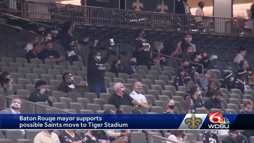 Saints and New Orleans Mayor Make a Deal for Fans at Home Games