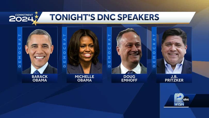 DNC Day 2 live updates: Former President Barack Obama, Michelle Obama to  headline