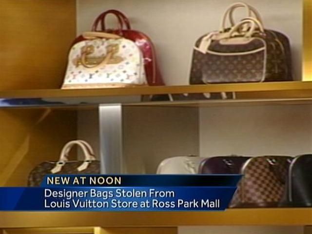 Group steals Louis Vuitton bags from mall