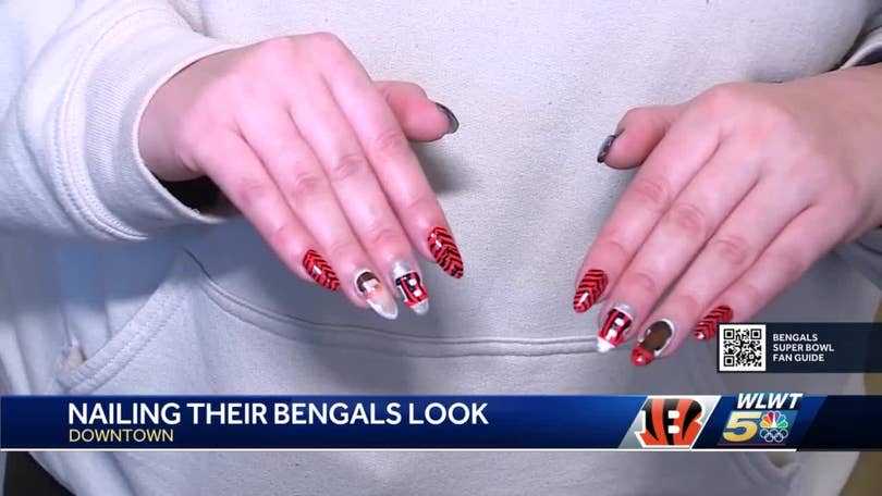 Who Dey Cincinnati Bengals Football nails!