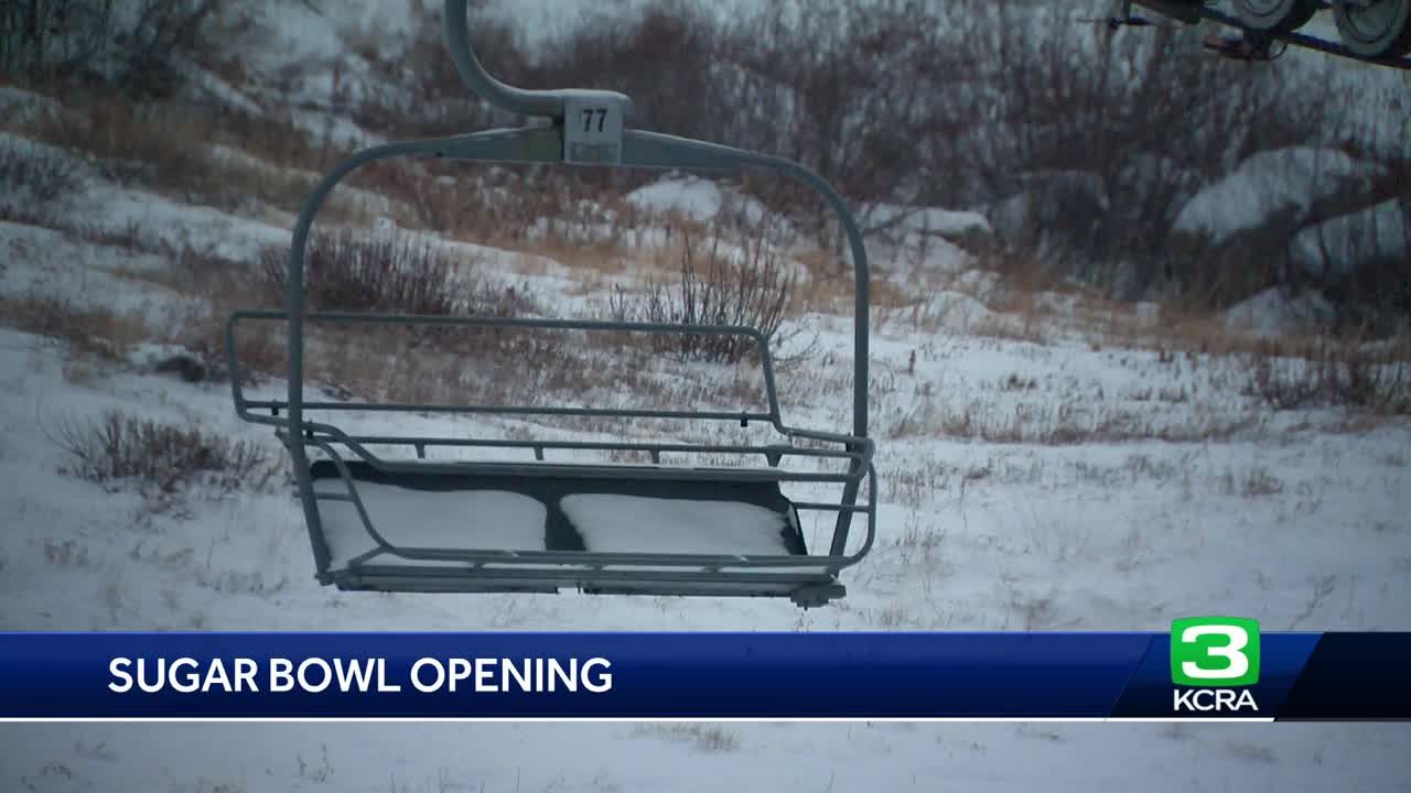 Sugar Bowl opens for the winter ski season