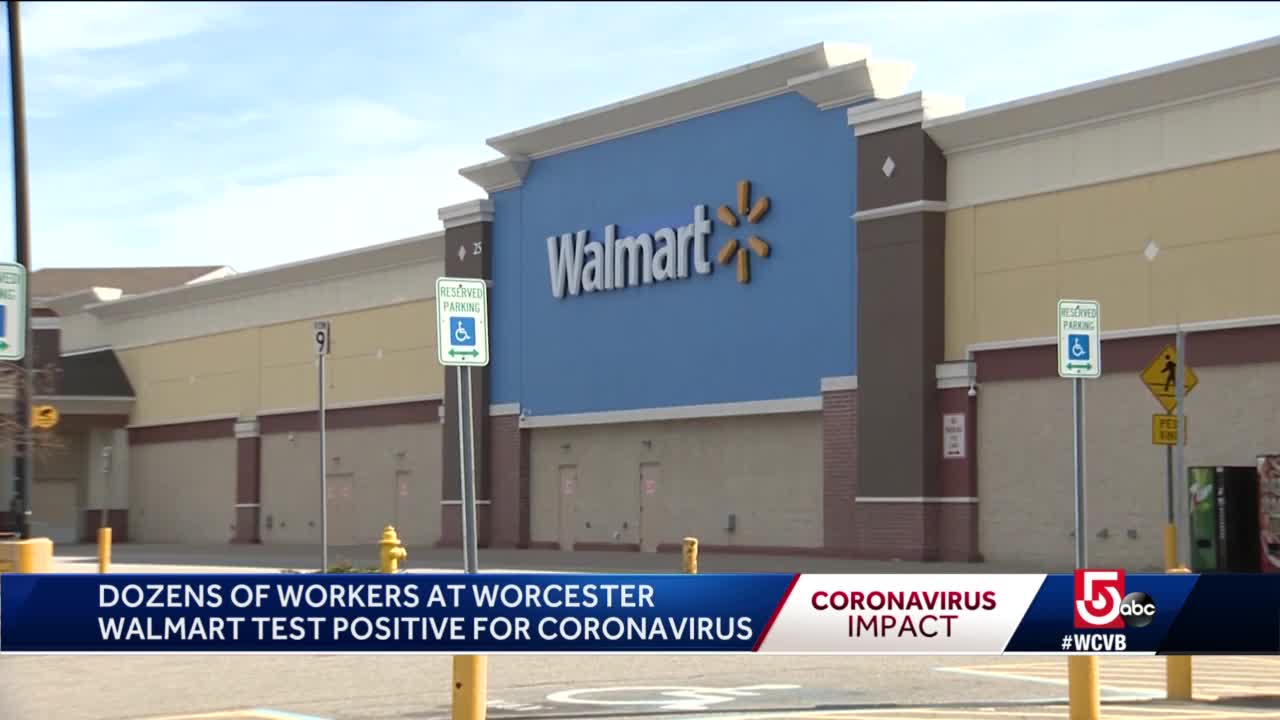 81 Walmart employees at Massachusetts store test positive for coronavirus