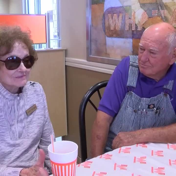 What-a-couple' gets Whataburger surprise for 62nd anniversary