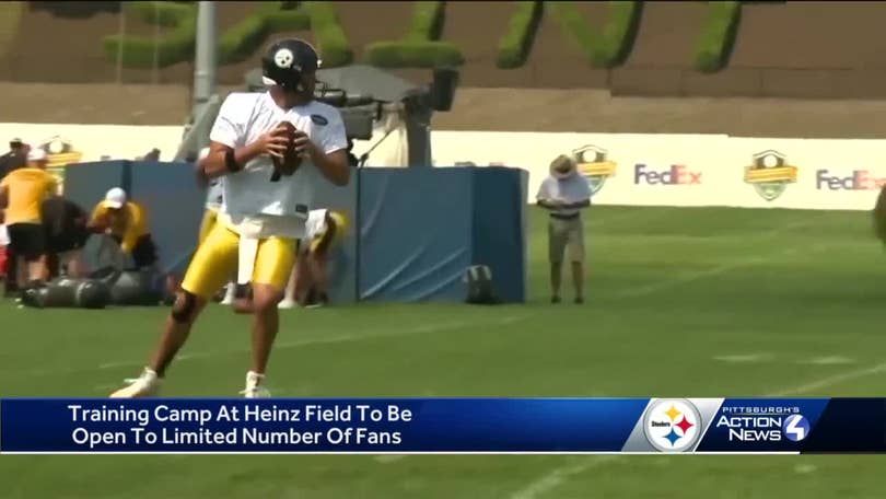 Preparing Heinz Field for Training Camp