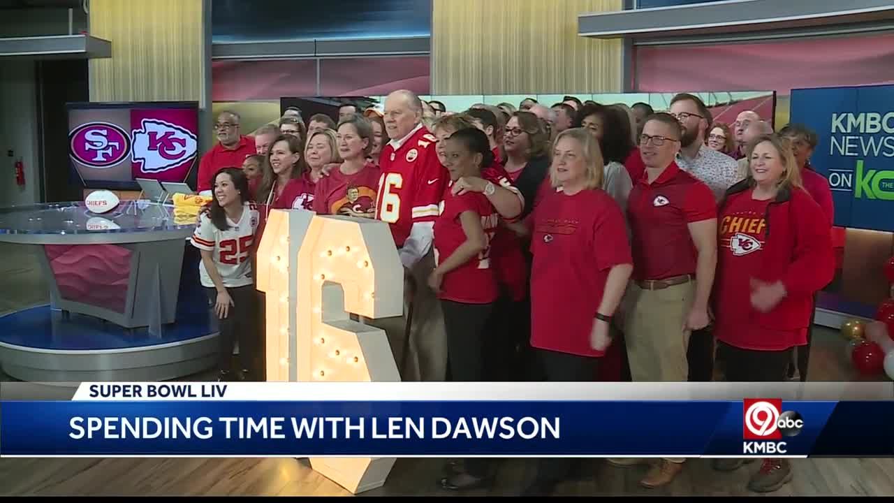 CHIEFS TO DEDICATE LEN DAWSON TV BROADCAST BOOTH PRIOR TO MONDAY