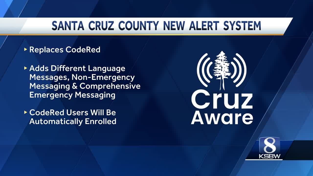 Santa Cruz County launches a new emergency alert system