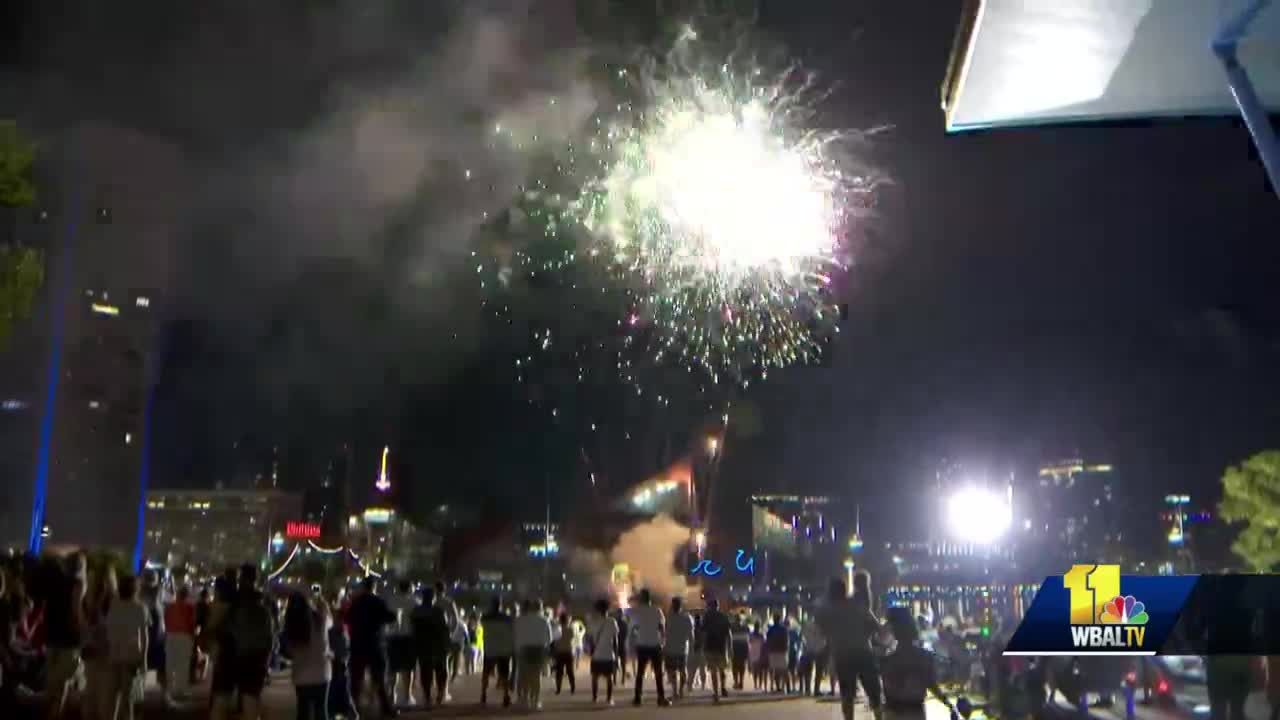 Thousands enjoy return of July Fourth fireworks in Baltimore