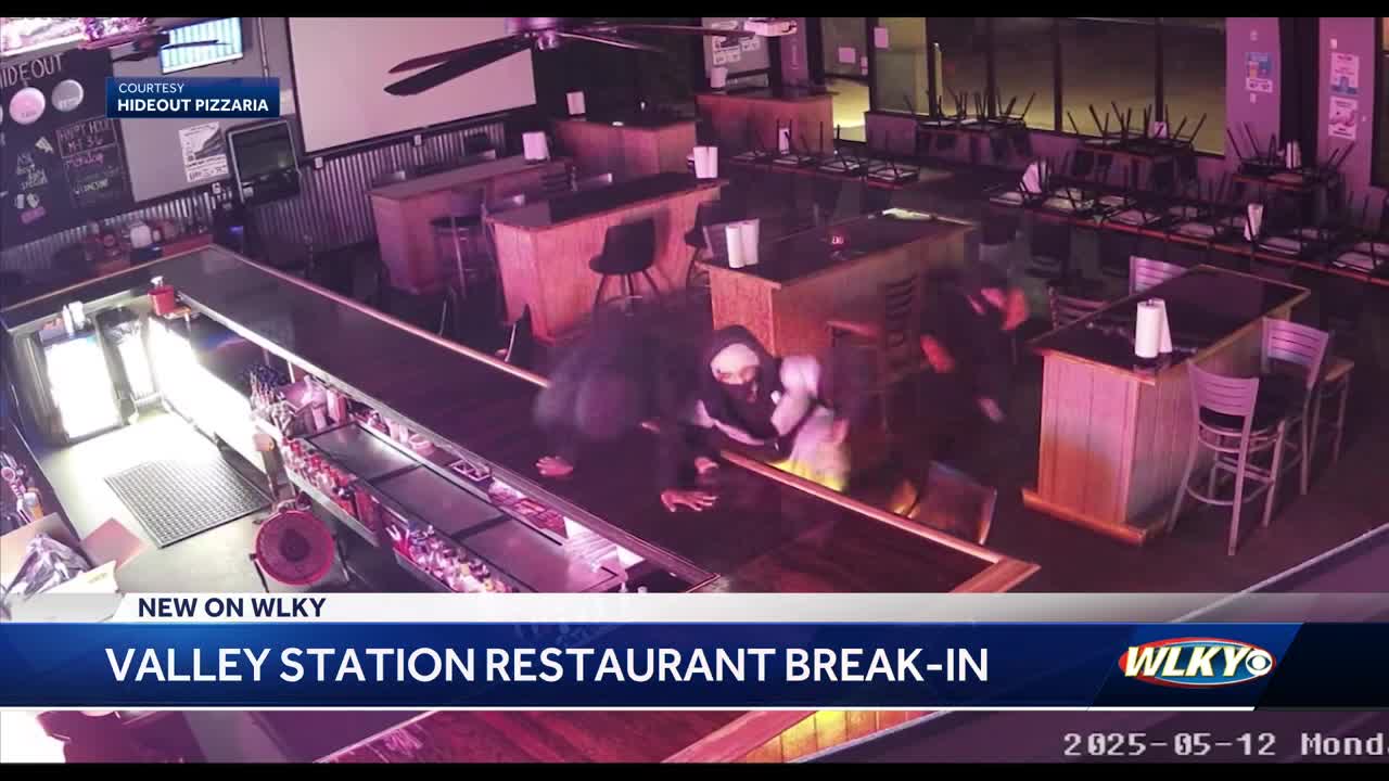 Valley Station pizza shop burglary sparks online search for suspects