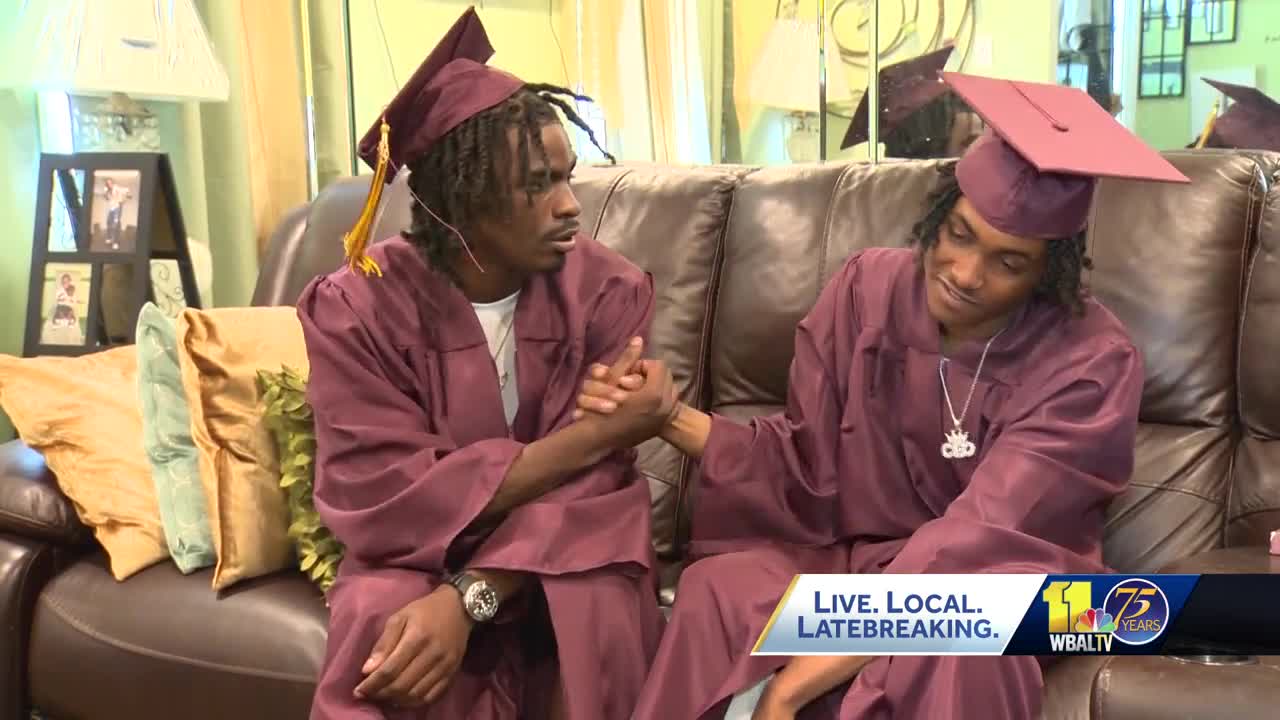 2 adopted brothers graduate thanks to love from foster mother
