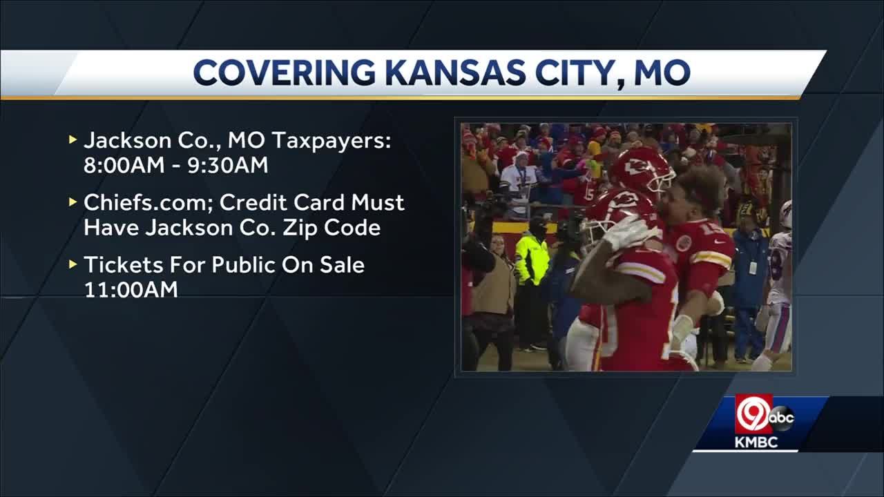 Tickets on sale Monday morning for Chiefs AFC Championship Game