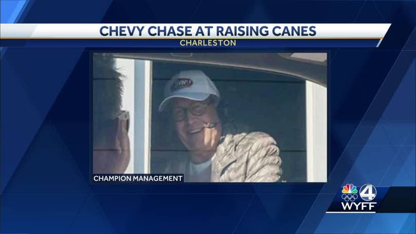 Chevy Chase surprises customers at SC fast food restaurant