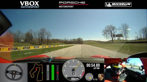 preview for See the Porsche 911 GT2 RS Set a Lap Record at Road America