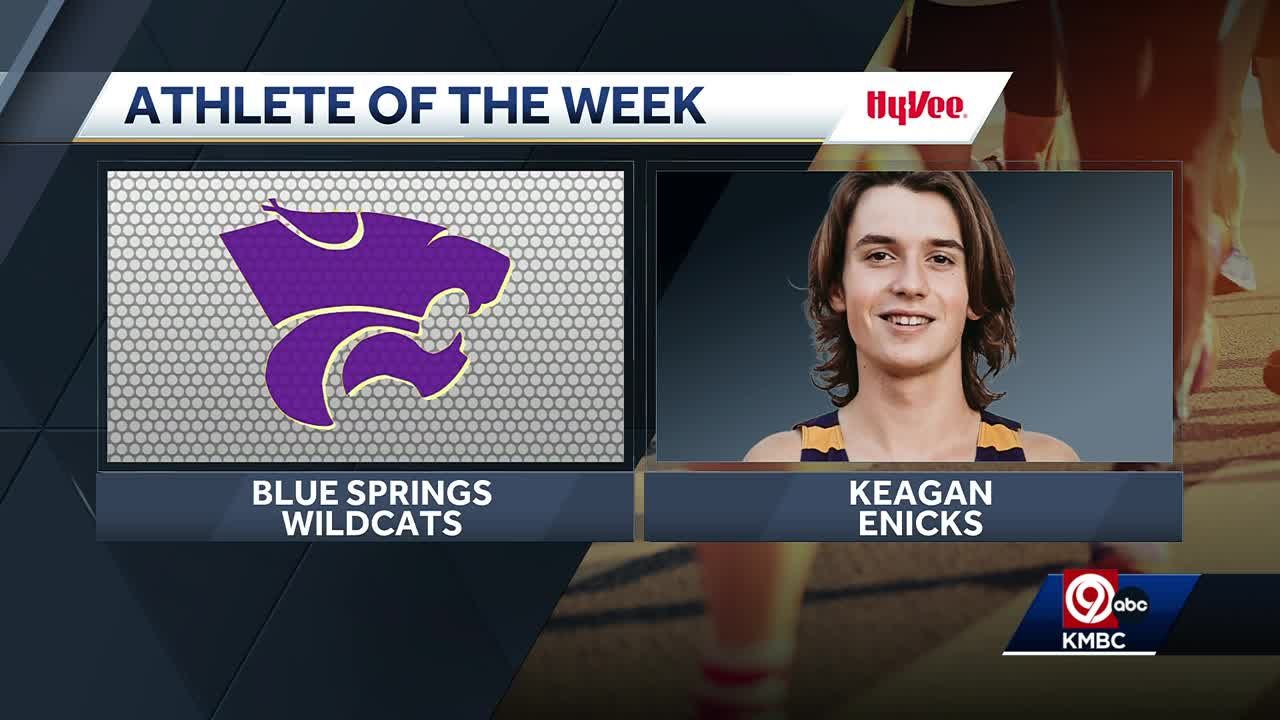 KMBC Hy-Vee Athlete of the Week: Keagan Enicks, Blue Springs High School