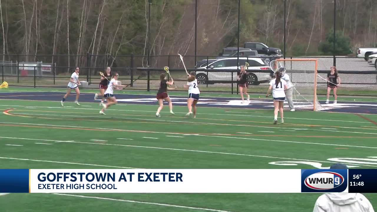 Exeter girls lacrosse beats Goffstown