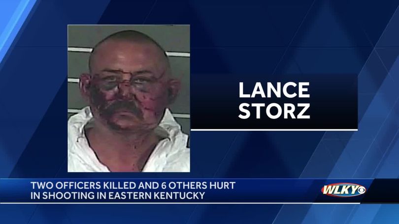 Suspect in custody charged with killing 2 police officers, shooting 5 others in eastern Kentucky