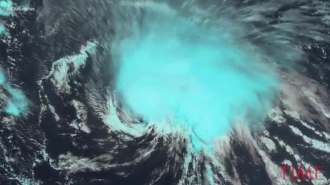 preview for The ‘Extremely Dangerous’ Hurricane Florence Looks Absolutely Massive From Space