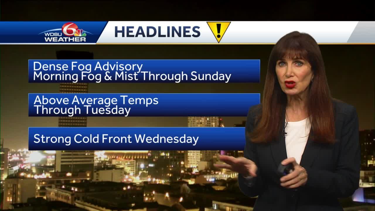 Sunday morning headlines and weather