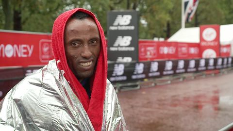 preview for Shura Kitata Wins 2020 London Marathon